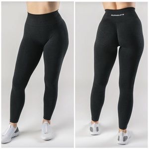 Alphalete amplify leggings XS - Black Marl